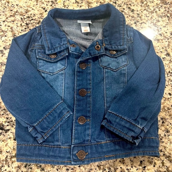 Cat & Jack Baby Blue Denim Jean Jacket Size 12 Months EUC! 💙🩵 - Picture 1 of 8